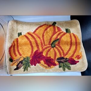 Fall bundle - Autumn Pumpkin Rug - Halloween Towels - penguin 🐧 Towel, ETC.